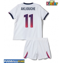Paris Saint-Germain Maghnes Akliouche #11 Auswärts Trikotsatz Kinder 2026-27 Kurzarm (+ Kurze Hosen)